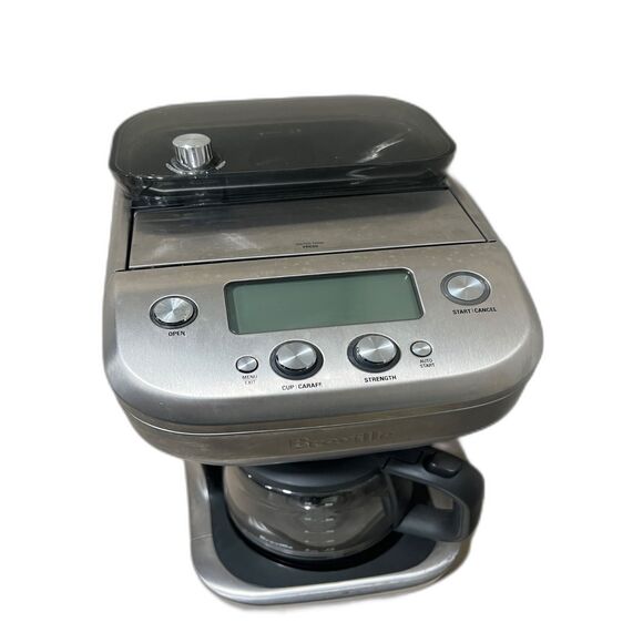 Breville Grind Control Drip Coffee Maker Coffee Pot Bean Grinder BDC650BSS - Picture 2 of 8